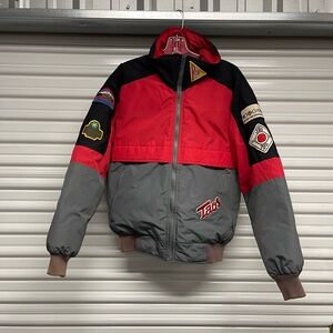 Vintage Fall Line Down Skiwear Puffer 80%Down‎ 20%Feathers Jacket.#289